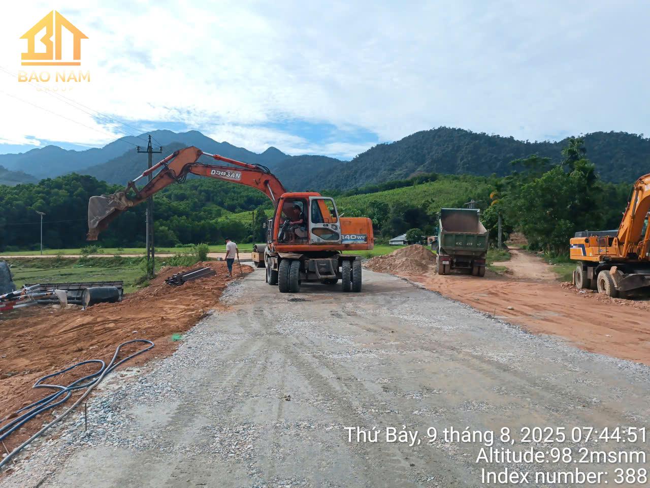 Công trình dự án Thi công xây lắp cầu Sông Oa và đường dẫn hai đầu cầu