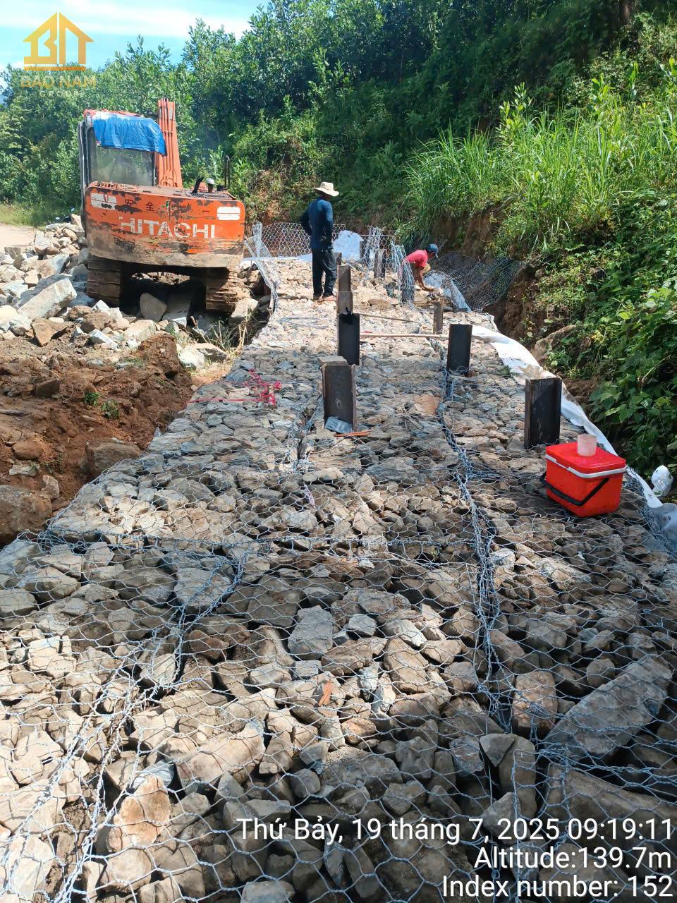 Công trình dự án Thi công xây lắp cầu Sông Oa và đường dẫn hai đầu cầu
