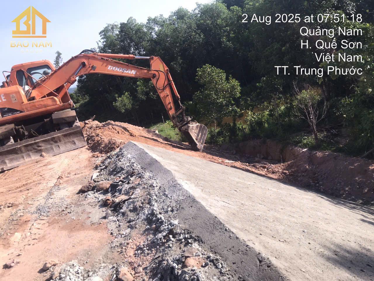 Thi công dự án Công trình cầu Ồ Ồ và đường nội thị phía Bắc thị trấn Tân An